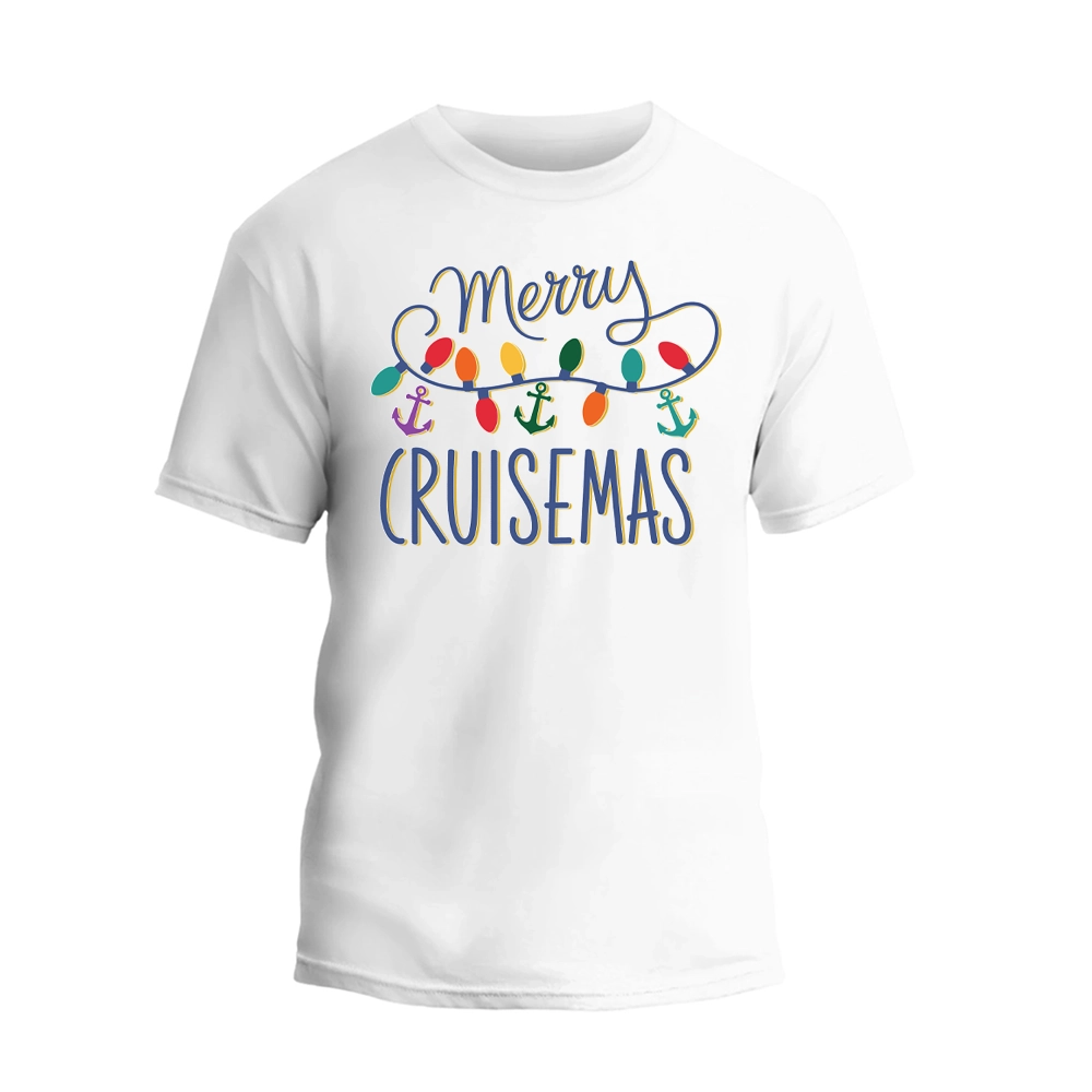 Merry Cruisemas Christmas Shirt, Christmas Cruise Vacation T-shirt