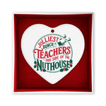 Jolliest Bunch Of Teachers Ornament, Christmas Gift Ornament For Teachers