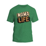 Mama Life Shirt, Lepoard Mama T-shirt, Mother's Day Gift Shirt