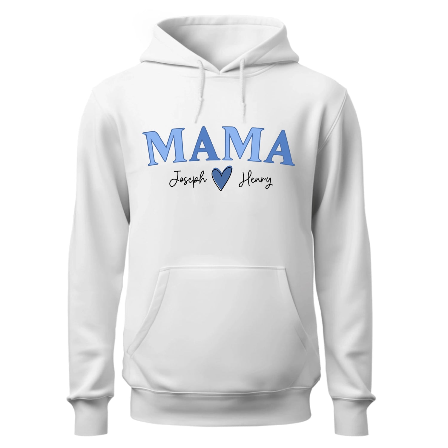 a white hoodie with the words mama on it