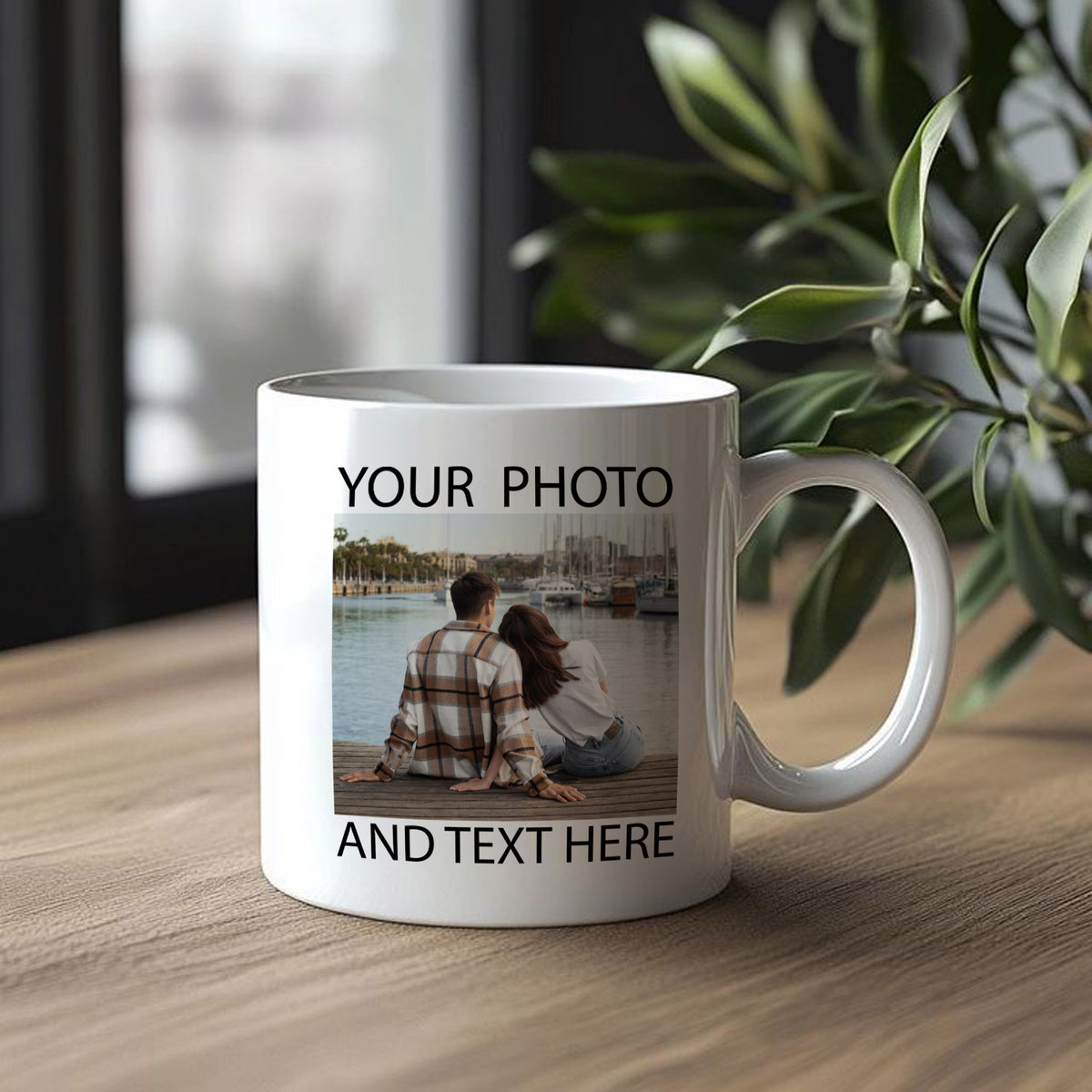 Custom Photo and Text Mugs, Personalized Mug, Gift for Her, Gifts Gor Him