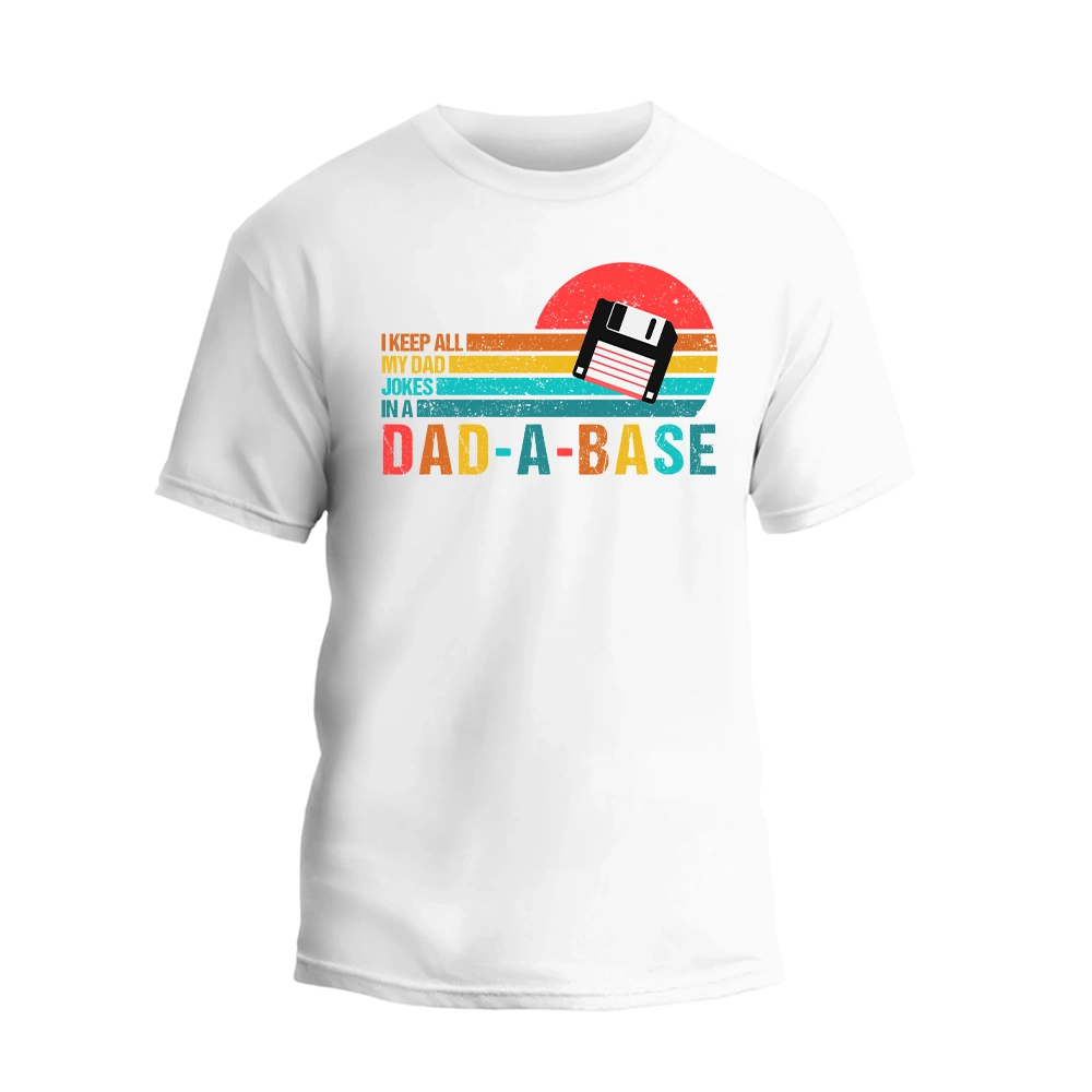 a white t - shirt that says keep all of the bad - a - base