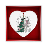 Sorta Merry Sorta Scary Ornament, Funny Skeleton Christmas Ornaments