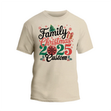 Personalized Family Christmas 2025 Shirts, Christmas Family Matching T-Shirt
