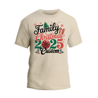 Personalized Family Christmas 2025 Shirts, Christmas Family Matching T-Shirt