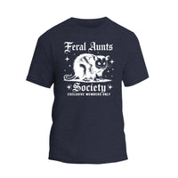 Feral Aunts Society Shirt, Funny Racoon Aunt T-shirt, Gift For Women