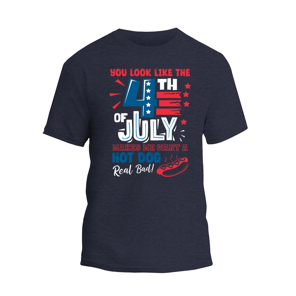 a fourth of july t - shirt that says you look like the fourth of july