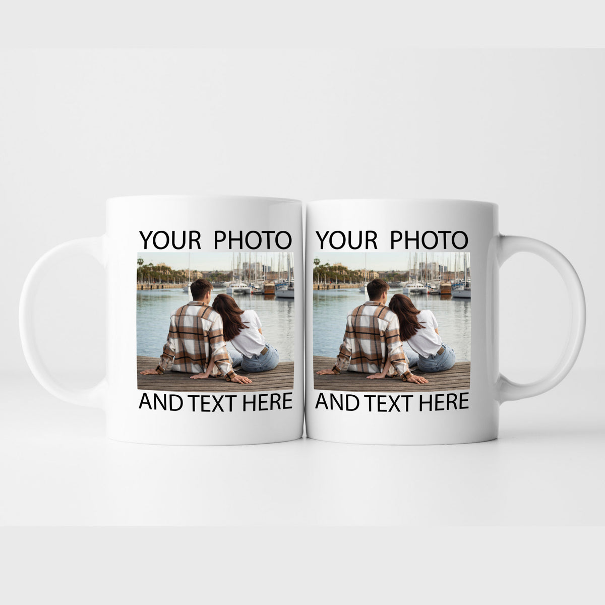 Custom Photo and Text Mugs, Personalized Mug, Gift for Her, Gifts Gor Him