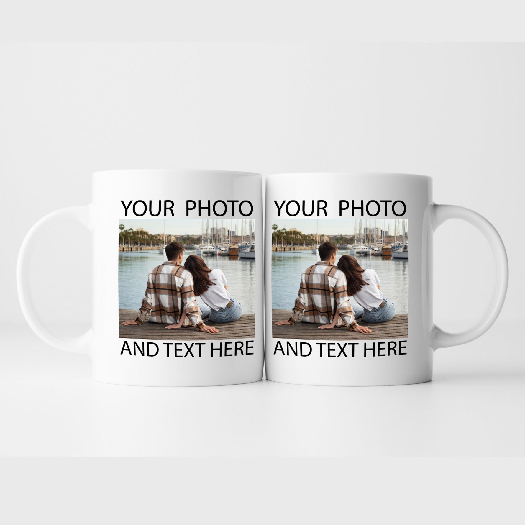 Custom Photo and Text Mugs, Personalized Mug, Gift for Her, Gifts Gor Him