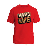Mama Life Shirt, Lepoard Mama T-shirt, Mother's Day Gift Shirt