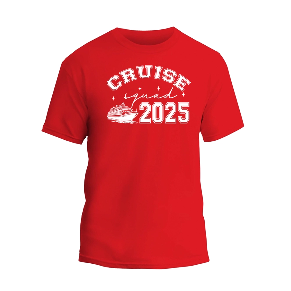 a red t - shirt that says cruise class 205