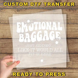 a person holding a piece of paper with the words, custom diff transferer