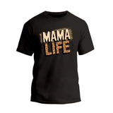 Mama Life Shirt, Lepoard Mama T-shirt, Mother's Day Gift Shirt