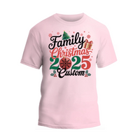 Personalized Family Christmas 2025 Shirts, Christmas Family Matching T-Shirt