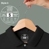 (Copy) Custom DTF Shirt Label – Personalized Brand Neck Tag with Your Logo and Brand Name
