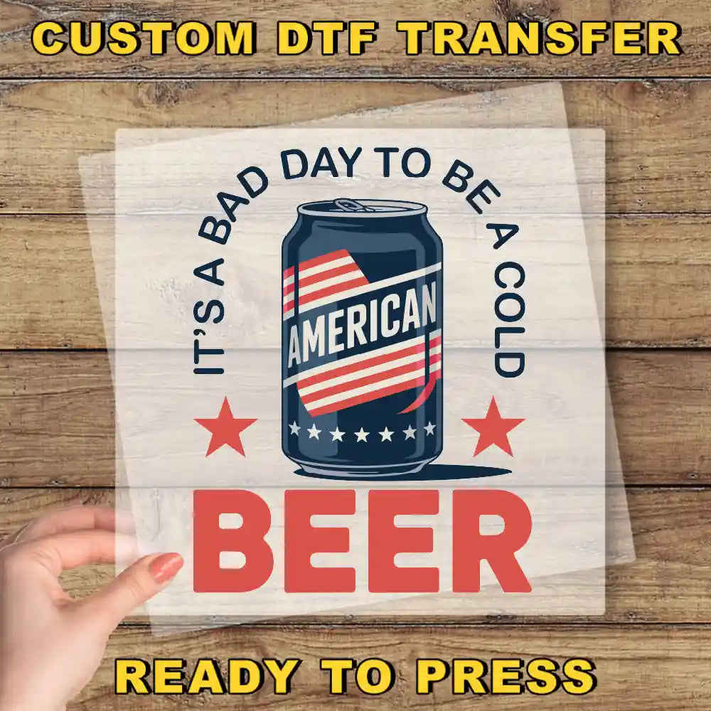 a person holding up a sign that says it's a bad day to be