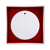 Personalized Ornaments, Custom Round Seramic, Flex, Glass Ornaments