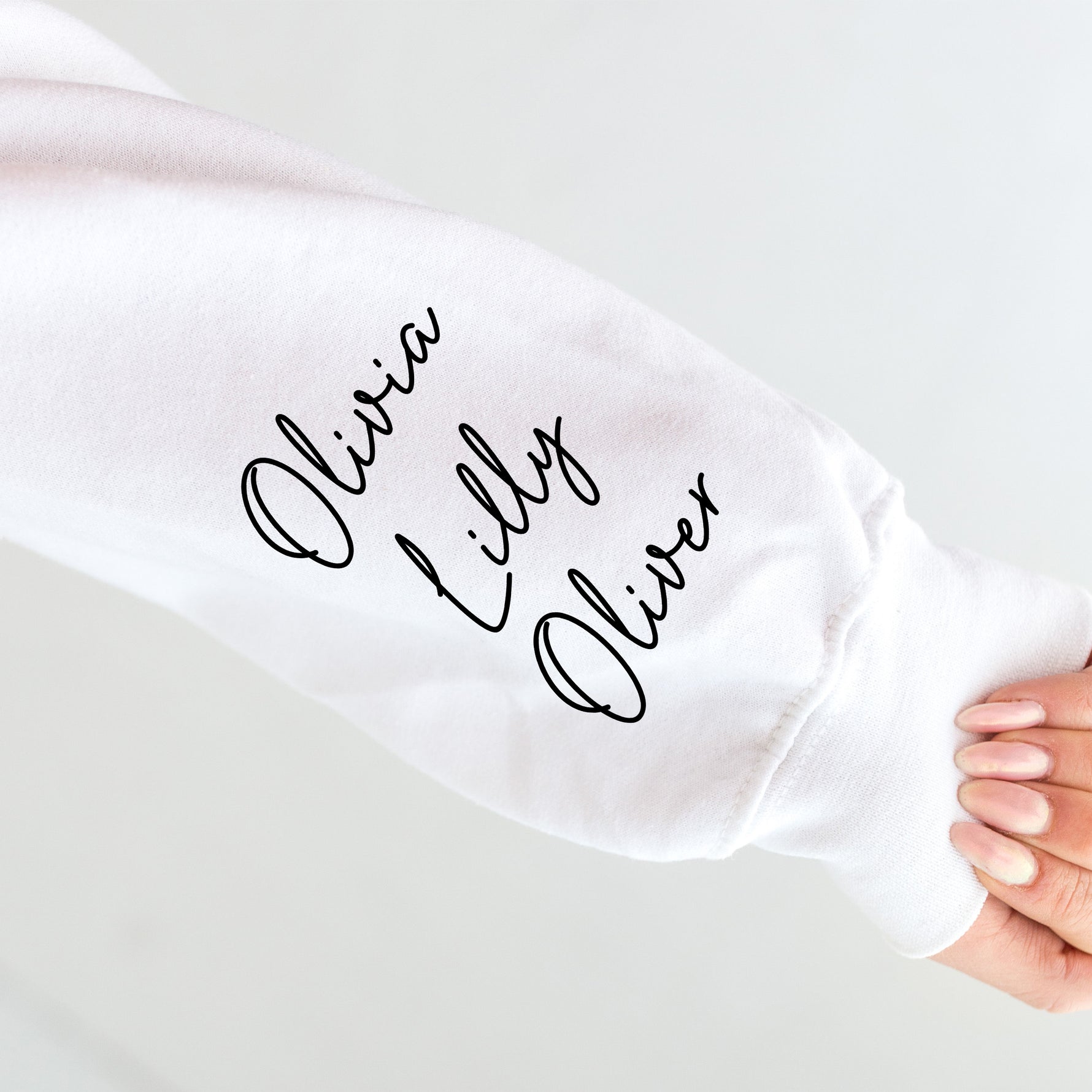 I Wear My Heart On My Sleeve Sweatshirt, Mother's Day Gift Sweatshirt