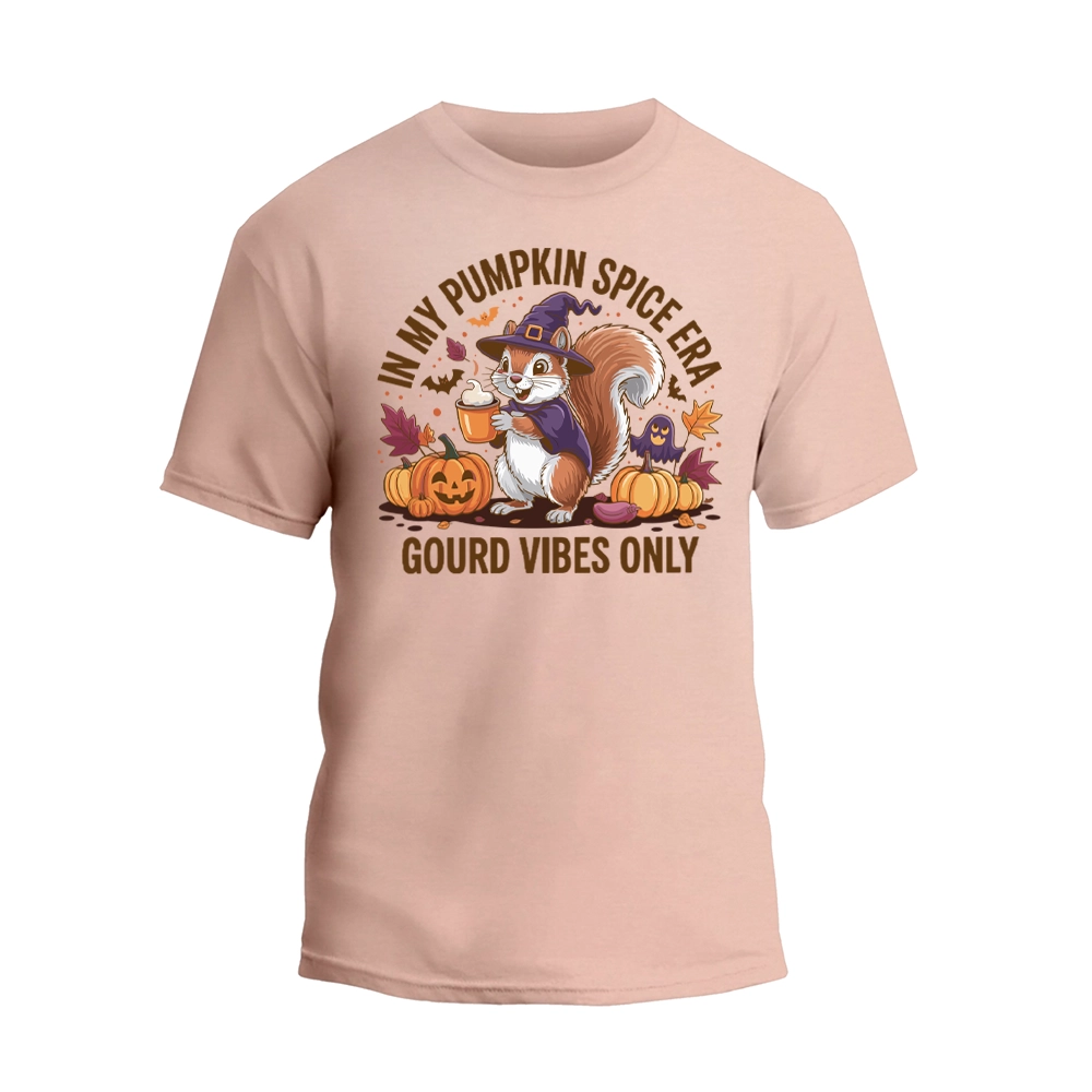 In My Pumpkin Era Shirt, Halloween Squirrel T-shirt