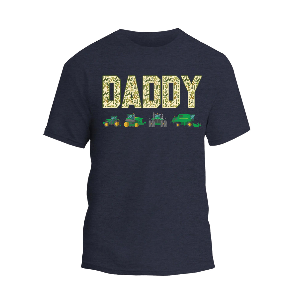 a navy t - shirt with the words daddy on it