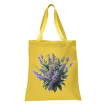 Lavender Floral Tote Bag, Women Tote Bag