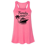 Family Cruise Women's Flowy Tank Top, We're Cruising Together Women Flowy Tank Top