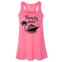 Family Cruise Women's Flowy Tank Top, We're Cruising Together Women Flowy Tank Top