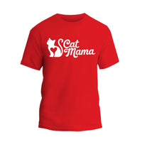 Cat Mama T-shirt, Cat Love Mom Shirt, Mother's Day Tee