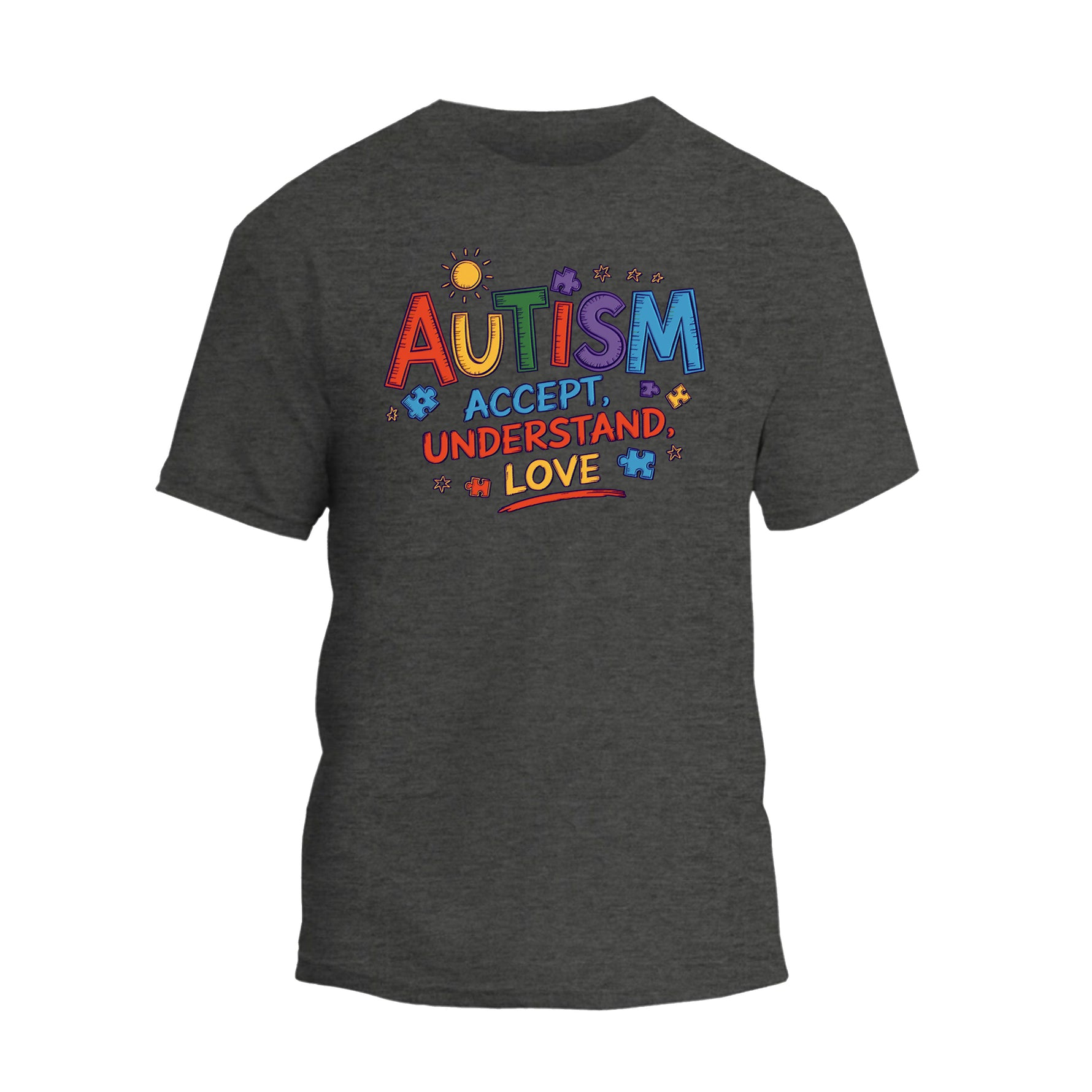 Autism Accept Understand Love Shirt Autism Awareness T-Shirt, Special Education Shirt