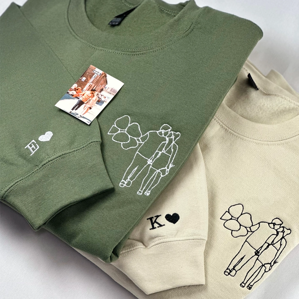 a couple of shirts that are on a table