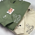 a couple of shirts that are on a table