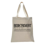 Booktrovert Definition Tote Bag, Women Tote Bag