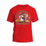 In My Pumpkin Era Shirt, Halloween Squirrel T-shirt