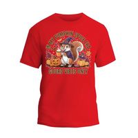 In My Pumpkin Era Shirt, Halloween Squirrel T-shirt