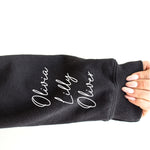 I Wear My Heart On My Sleeve Sweatshirt, Mother's Day Gift Sweatshirt