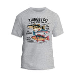 Things I Do In My Spare Time Fishing T-Shirt, Funny Fishing Shirt, Father's Day Gift Tee