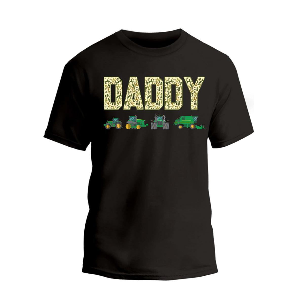 a black t - shirt with the words daddy on it