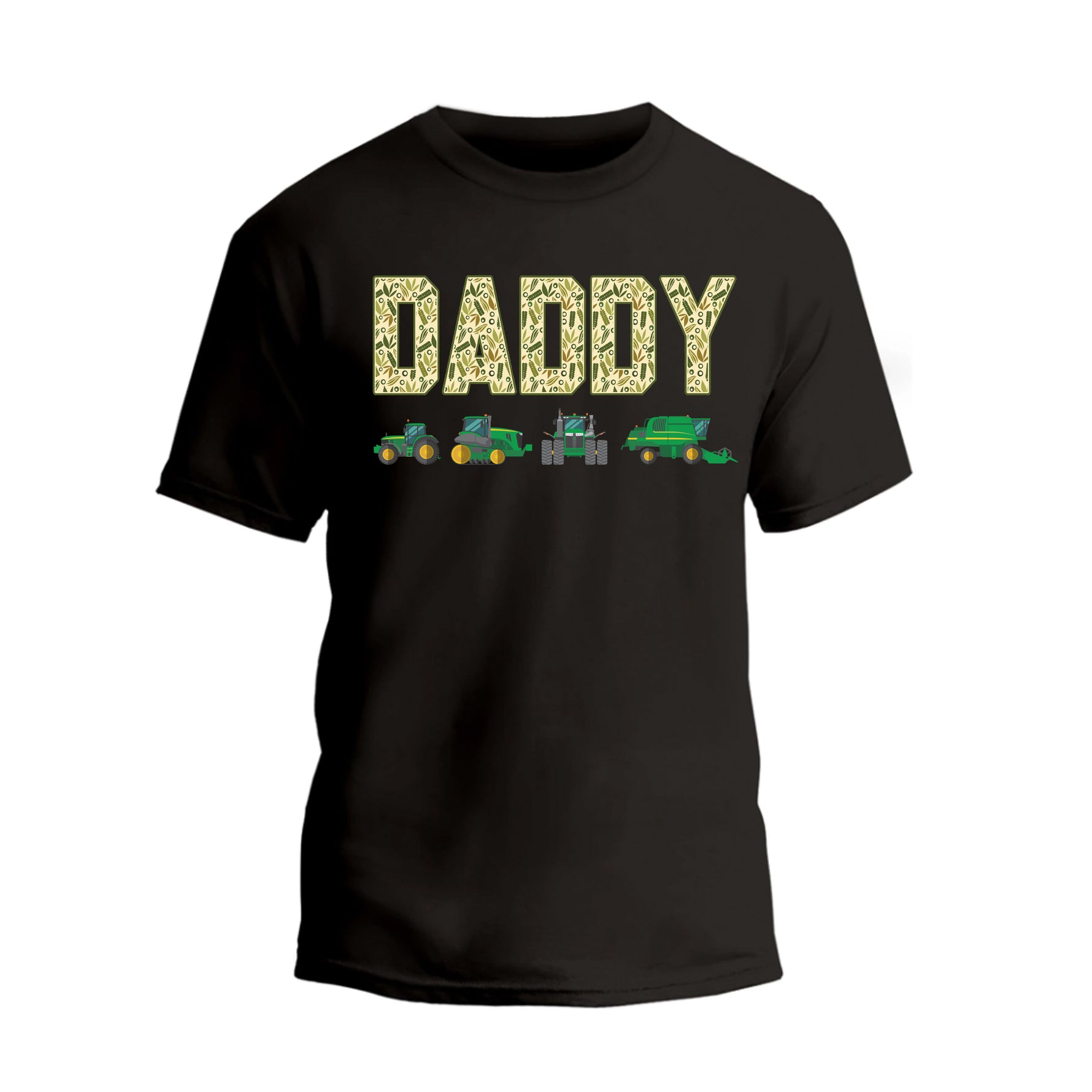 a black t - shirt with the words daddy on it
