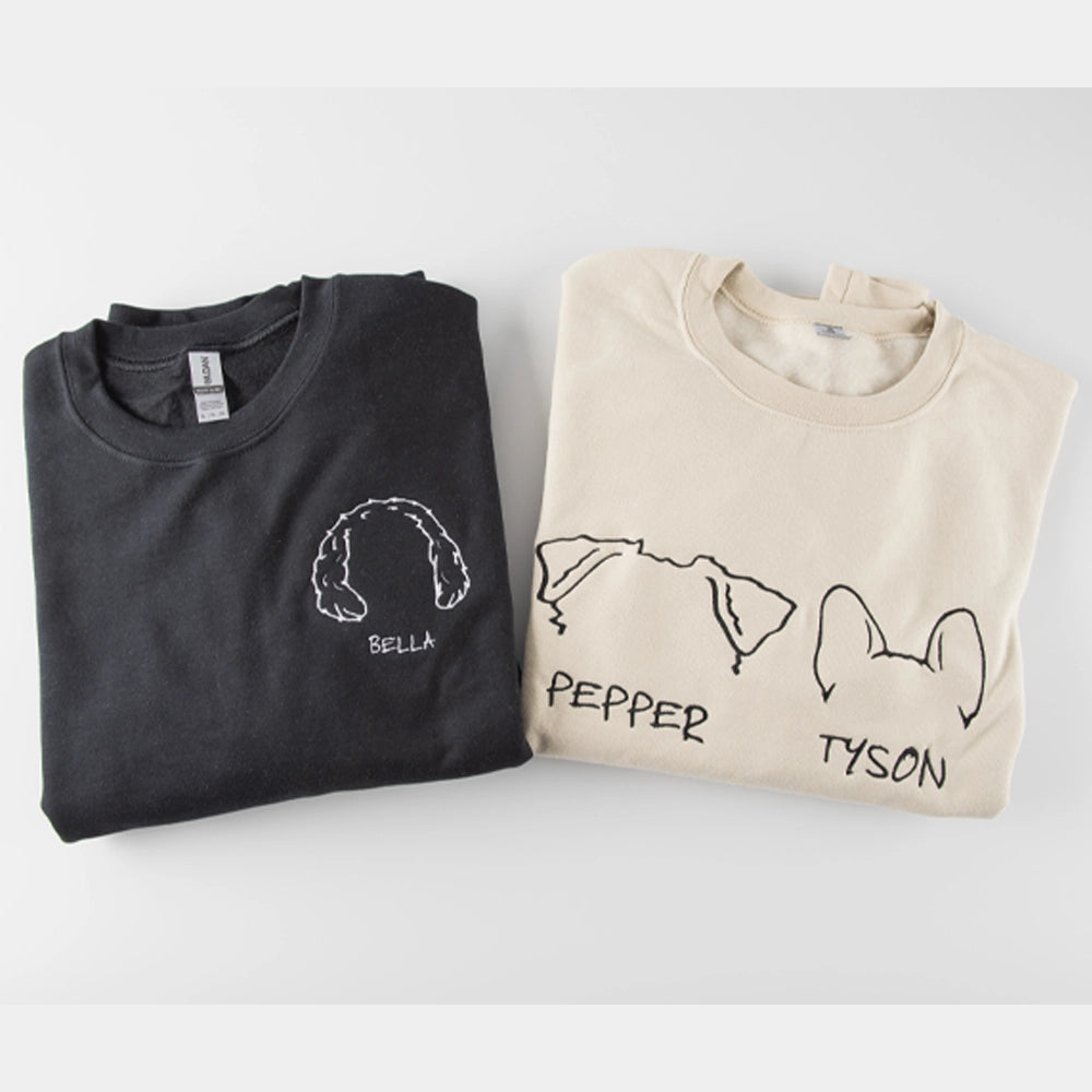 a couple of shirts that are on a table