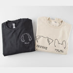 a couple of shirts that are on a table