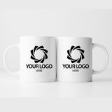 Custom Logo Mugs, Design Your Own Personalized Mug, Custom Business Logo Mugs