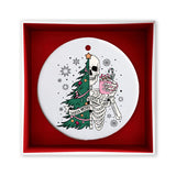 Sorta Merry Sorta Scary Ornament, Funny Skeleton Christmas Ornaments