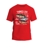Things I Do In My Spare Time Fishing T-Shirt, Funny Fishing Shirt, Father's Day Gift Tee