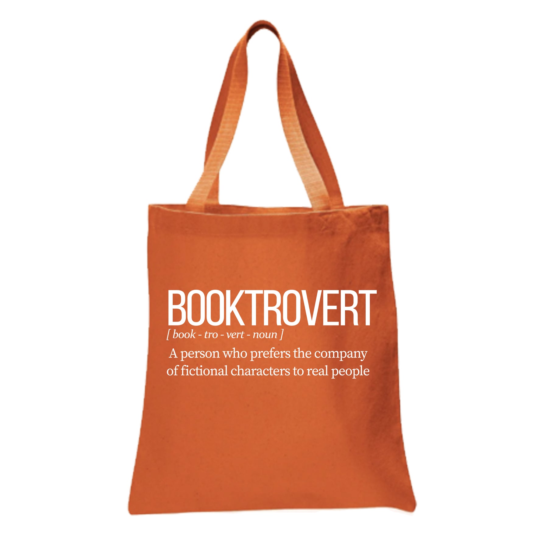Booktrovert Definition Tote Bag, Women Tote Bag
