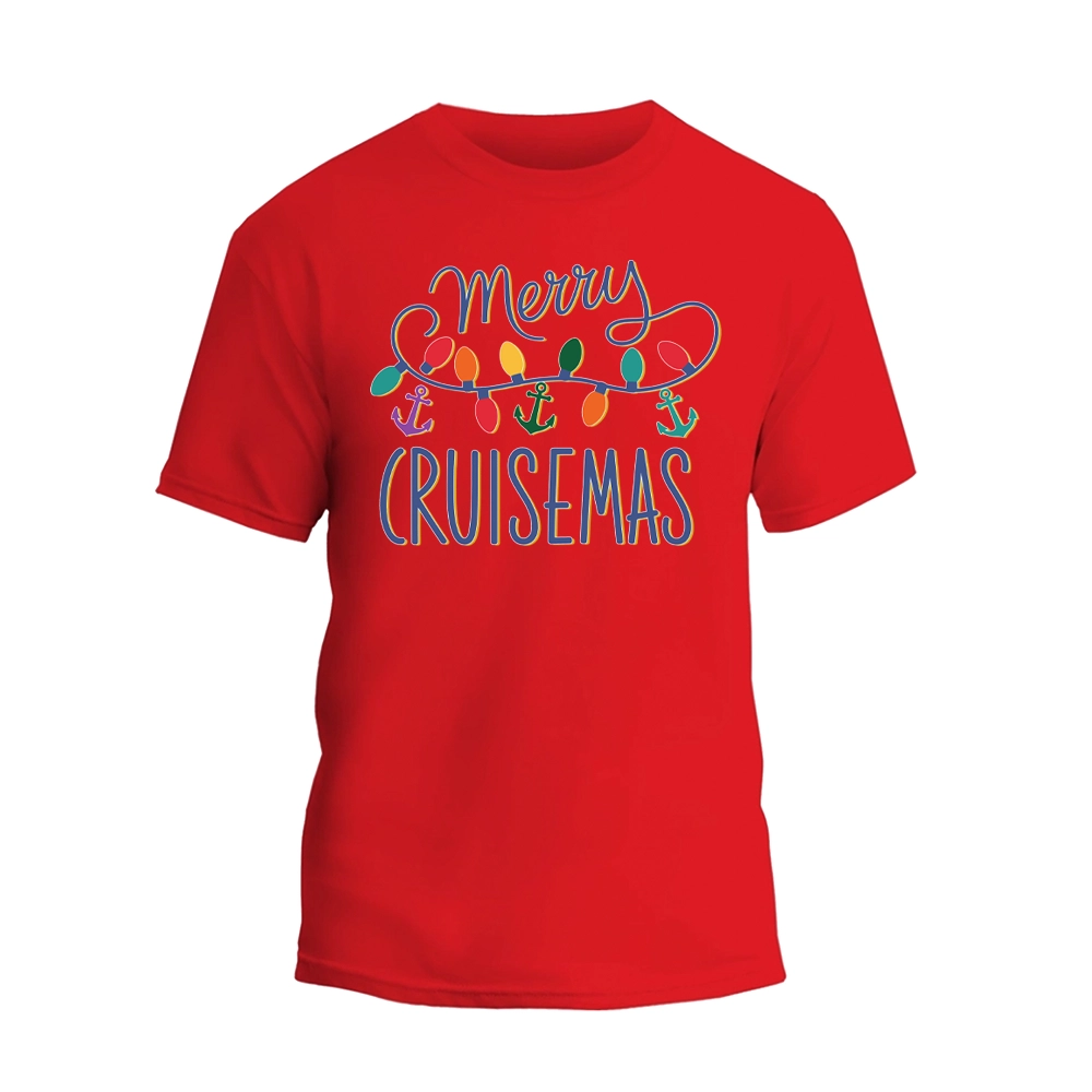 Merry Cruisemas Christmas Shirt, Christmas Cruise Vacation T-shirt