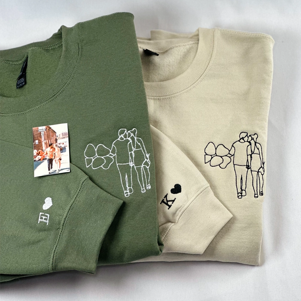 a couple of shirts that are on a table