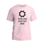 a pink t - shirt with an image of a camera