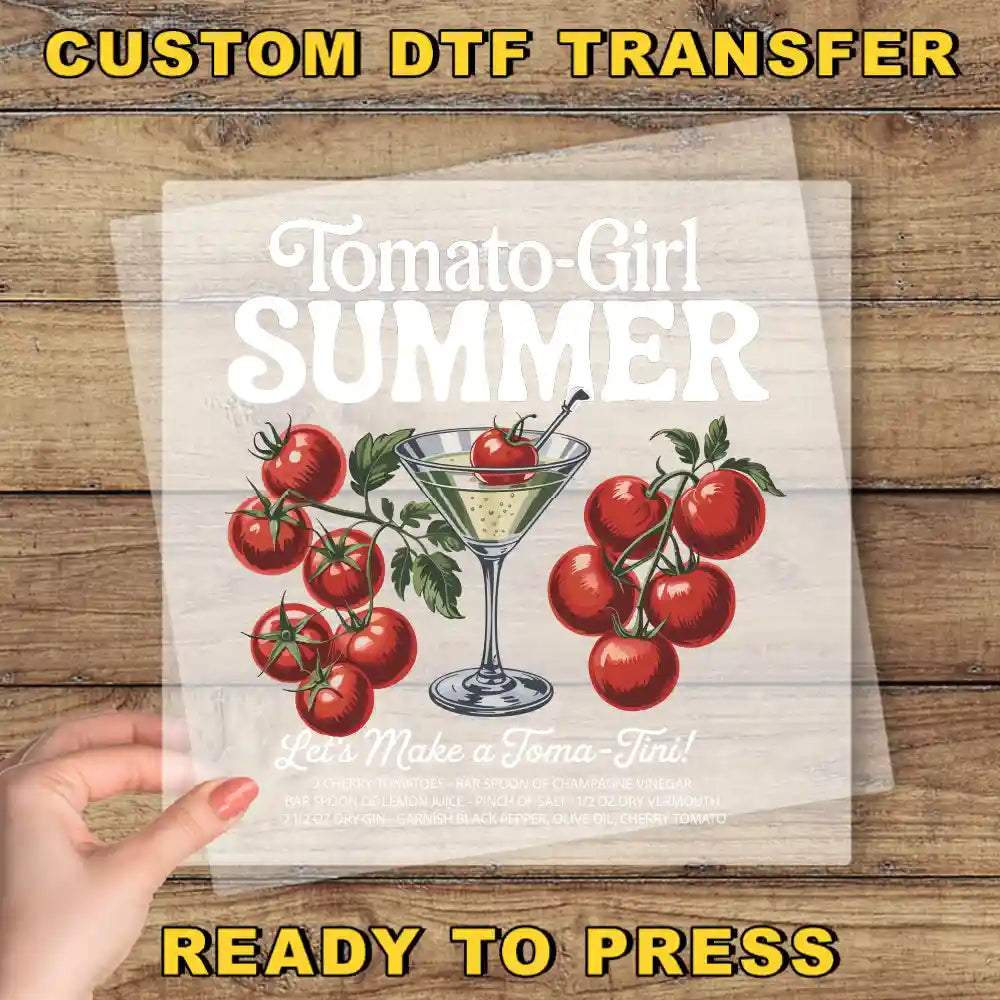 a hand holding up a paper with tomatoes on it