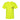a neon yellow shirt with a black logo on the chest