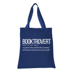 Booktrovert Definition Tote Bag, Women Tote Bag